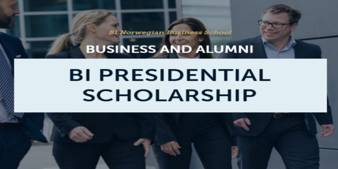 Study In Europe: BI Presidential Scholarship in Norway 2022