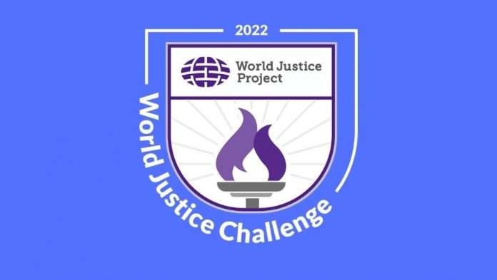 2022 WJP World Justice Challenge For Organizations Worldwide