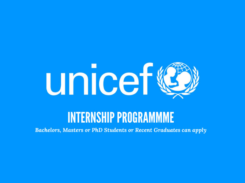 Apply For 2022-2023 UNICEF Paid Internships