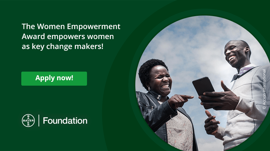 Bayer Foundation Women Empowerment Award 2022 for Female Entrepreneurs