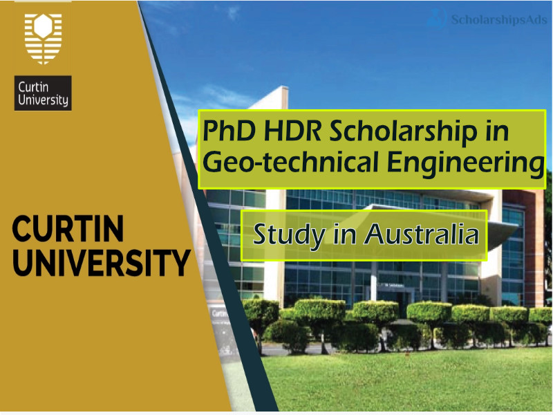 Apply For 2022/2023 Australia HDR Scholarship at Curtin University
