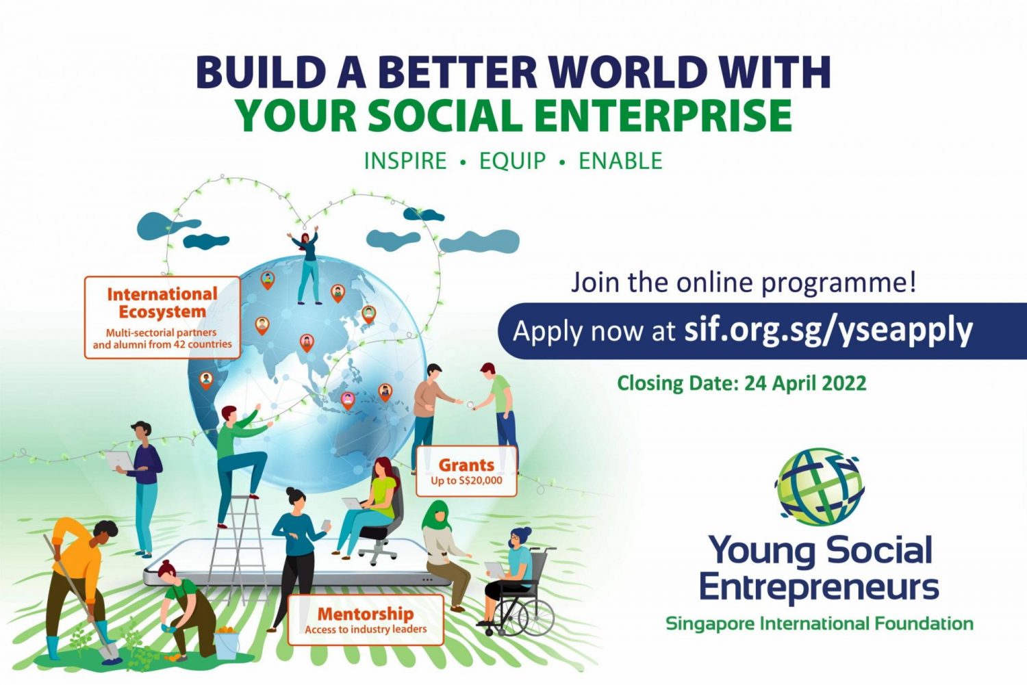 2022 Singapore International Foundation (SIF) Young Social Entrepreneurs Global Program