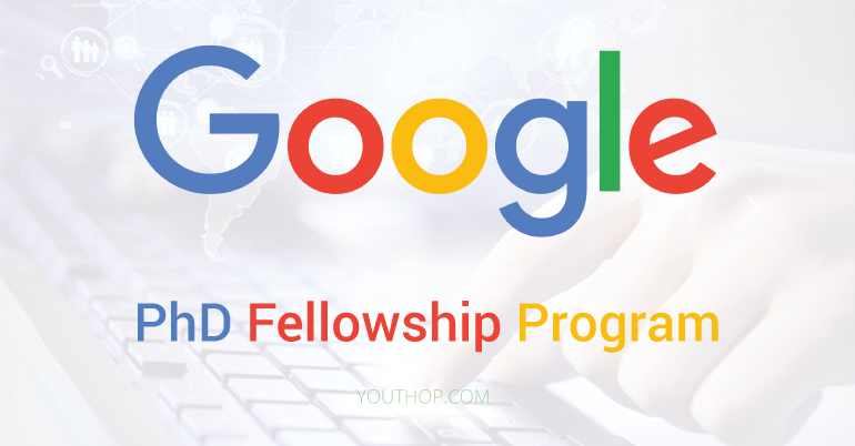 2022/2023 Google Ph.D. Research Fellowship for International Students