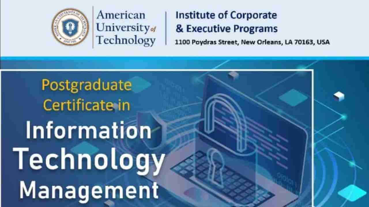 2022 American University of Technology Online IT Scholarship