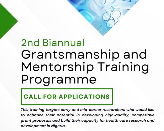 2022 Nigerian Institute of Medical Research (NIMR) Grantsmanship and Mentorship Training Program