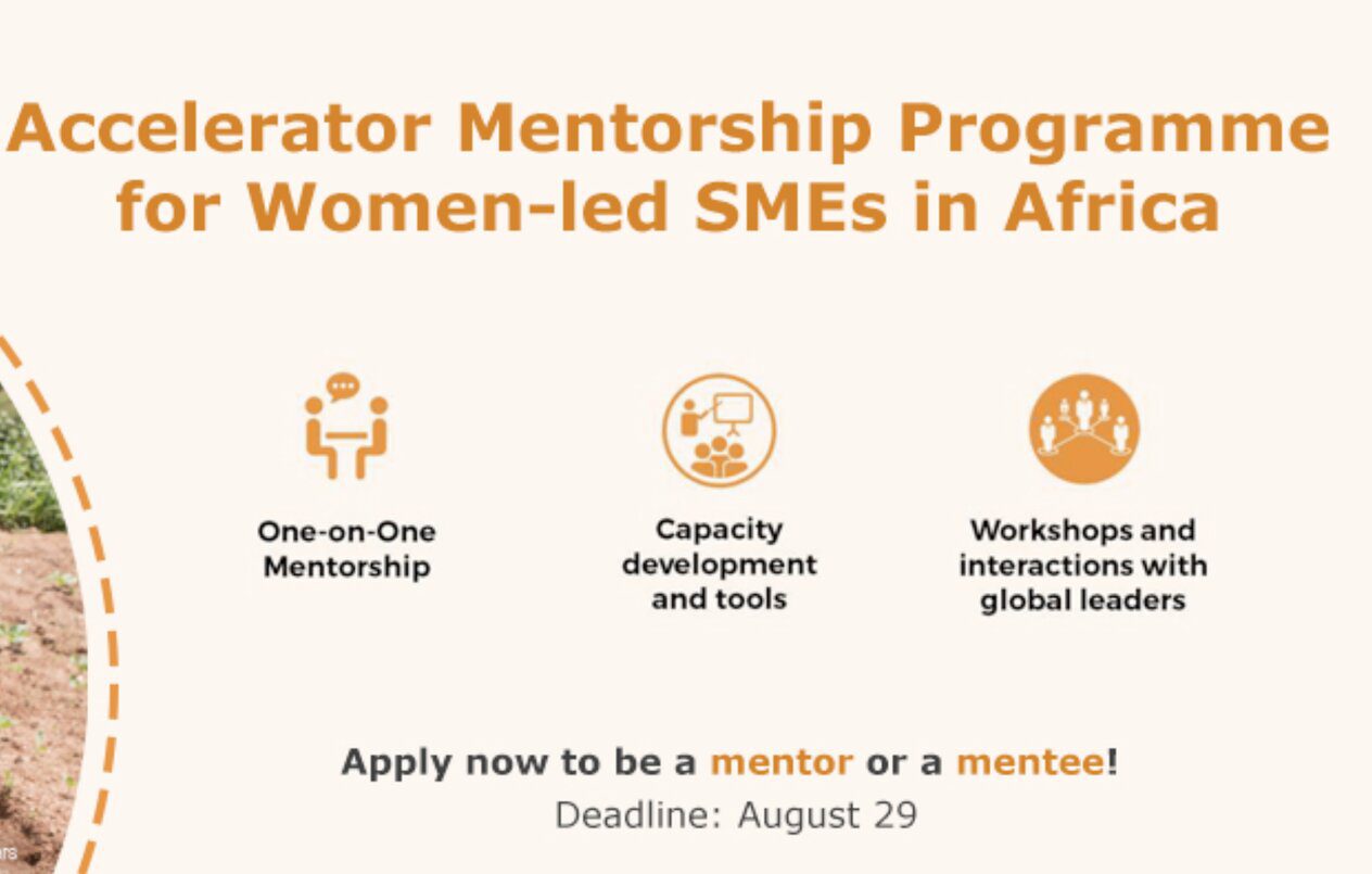 2022 FAO/IAFN Accelerator Mentorship Programme for Women-led SMEs in Africa
