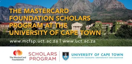 Mastercard Foundation 2023 Scholarship Program at the University of Cape Town