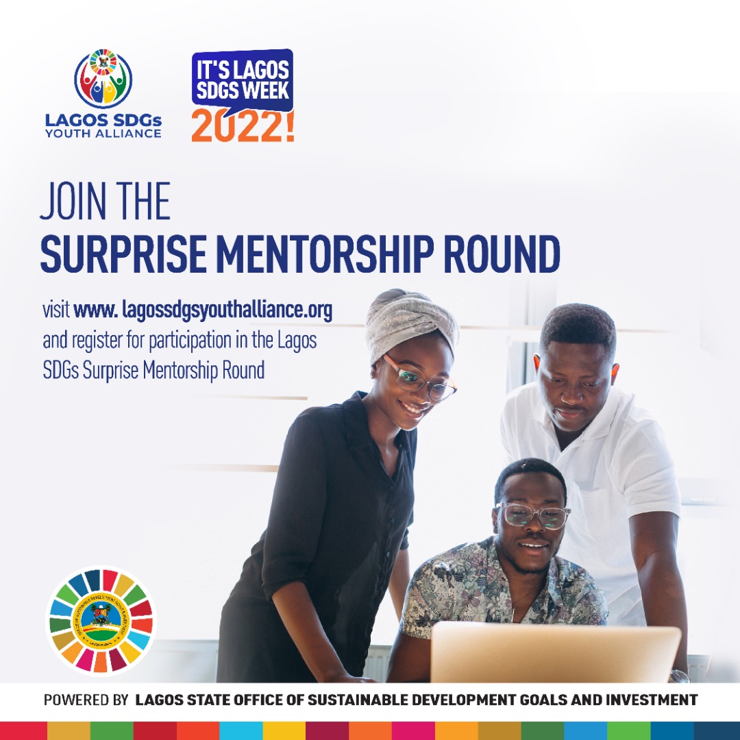 2022 Lagos SDGs Youth Alliance Surprise Mentorship Round Program for Nigerians