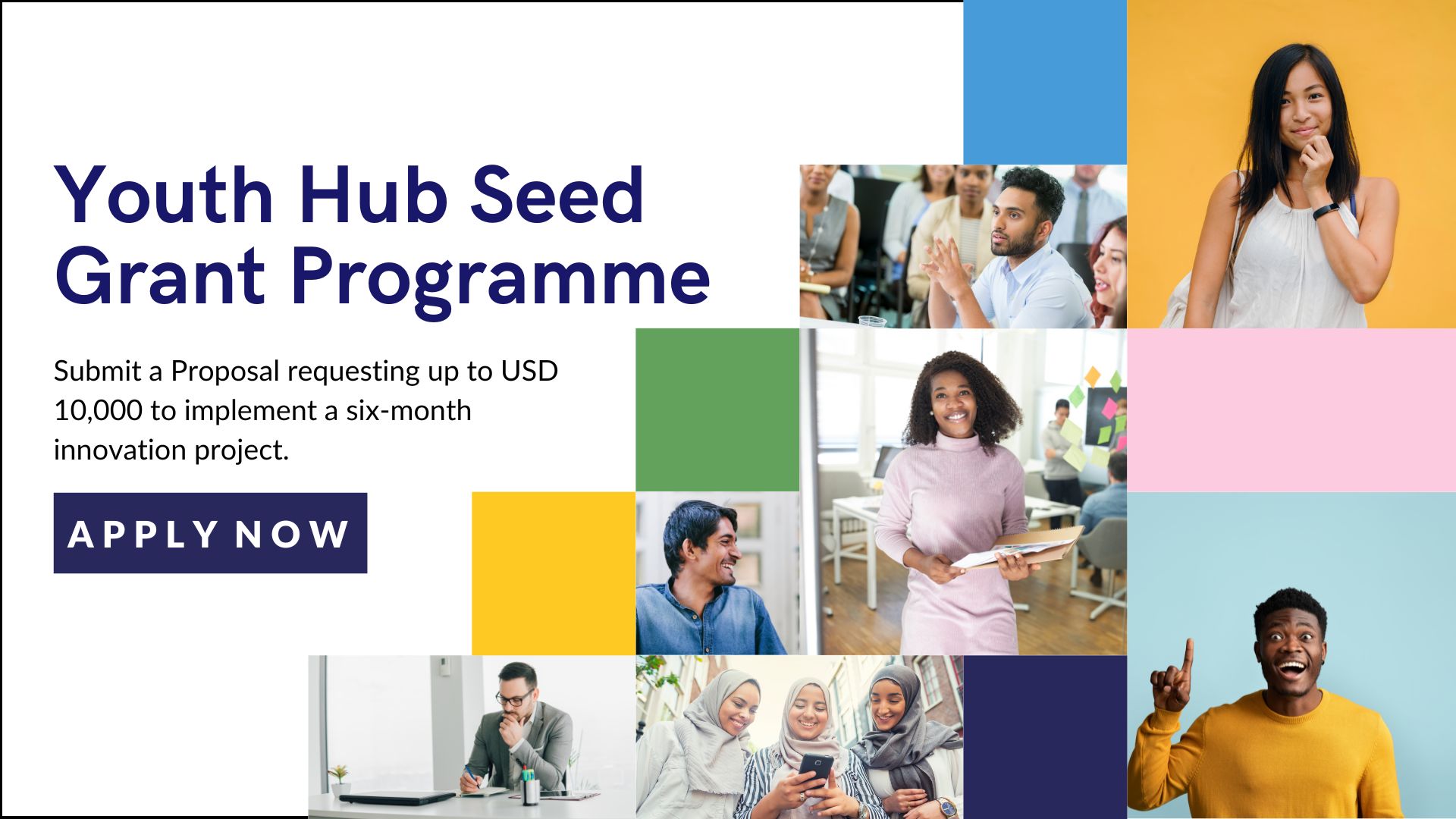 2022 Youth Hub Seed Grant Programme (up to USD 10,000)