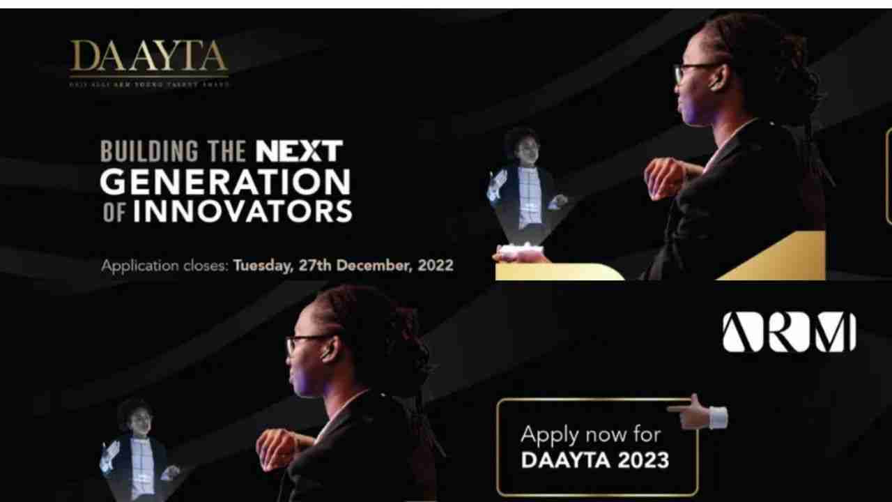 2023 Deji Alli ARM Young Talent Award (DAAYTA) For Young Nigerians