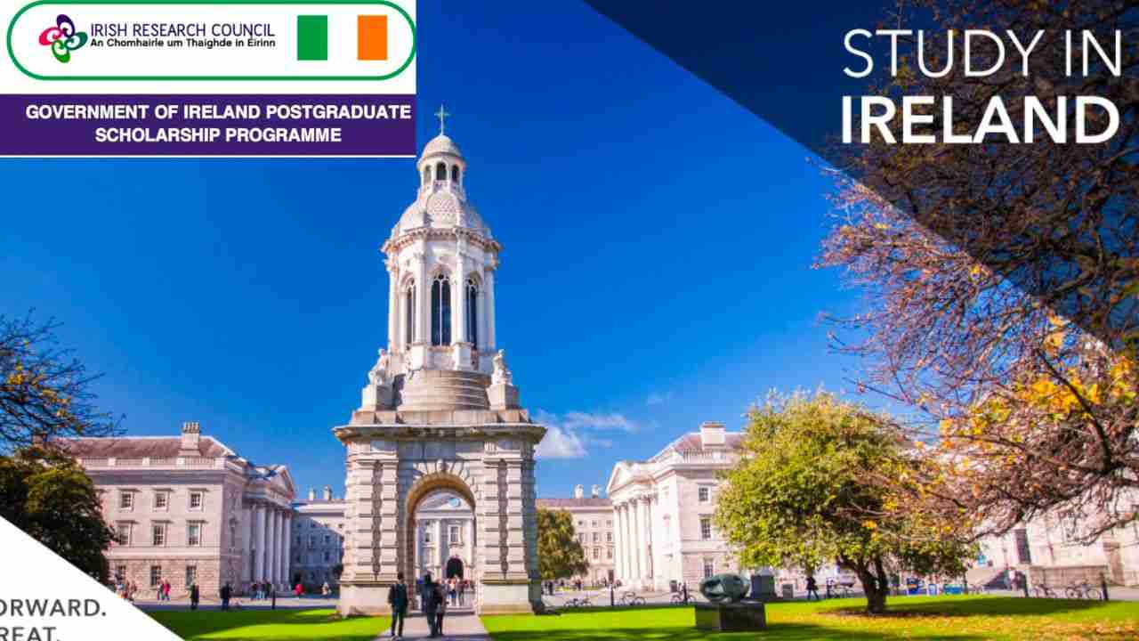 Study In Ireland: 2023 Government of Ireland Scholarship for International Students