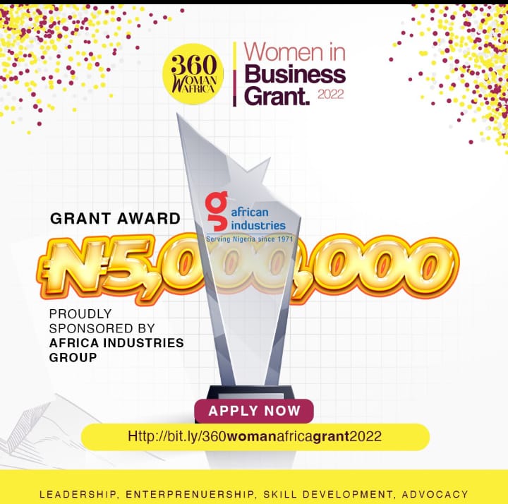 360 Woman Africa N5M Grant for Women in Business