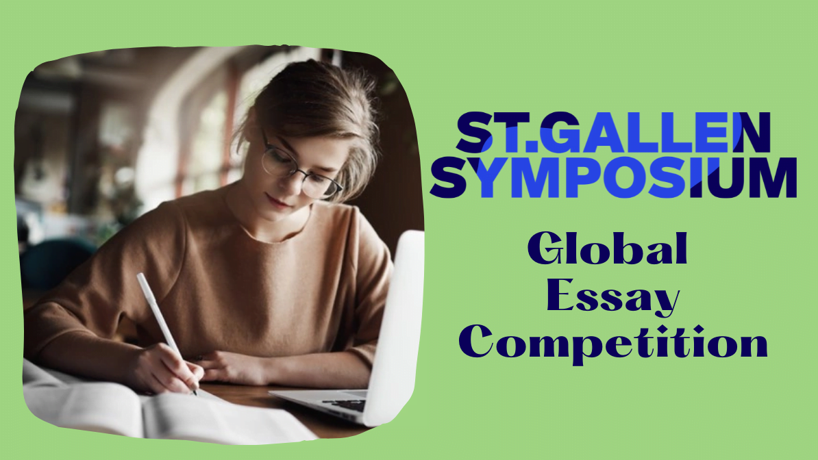 2023 St. Gallen Symposium Global Essay Competition (CHF 20,000 prize)