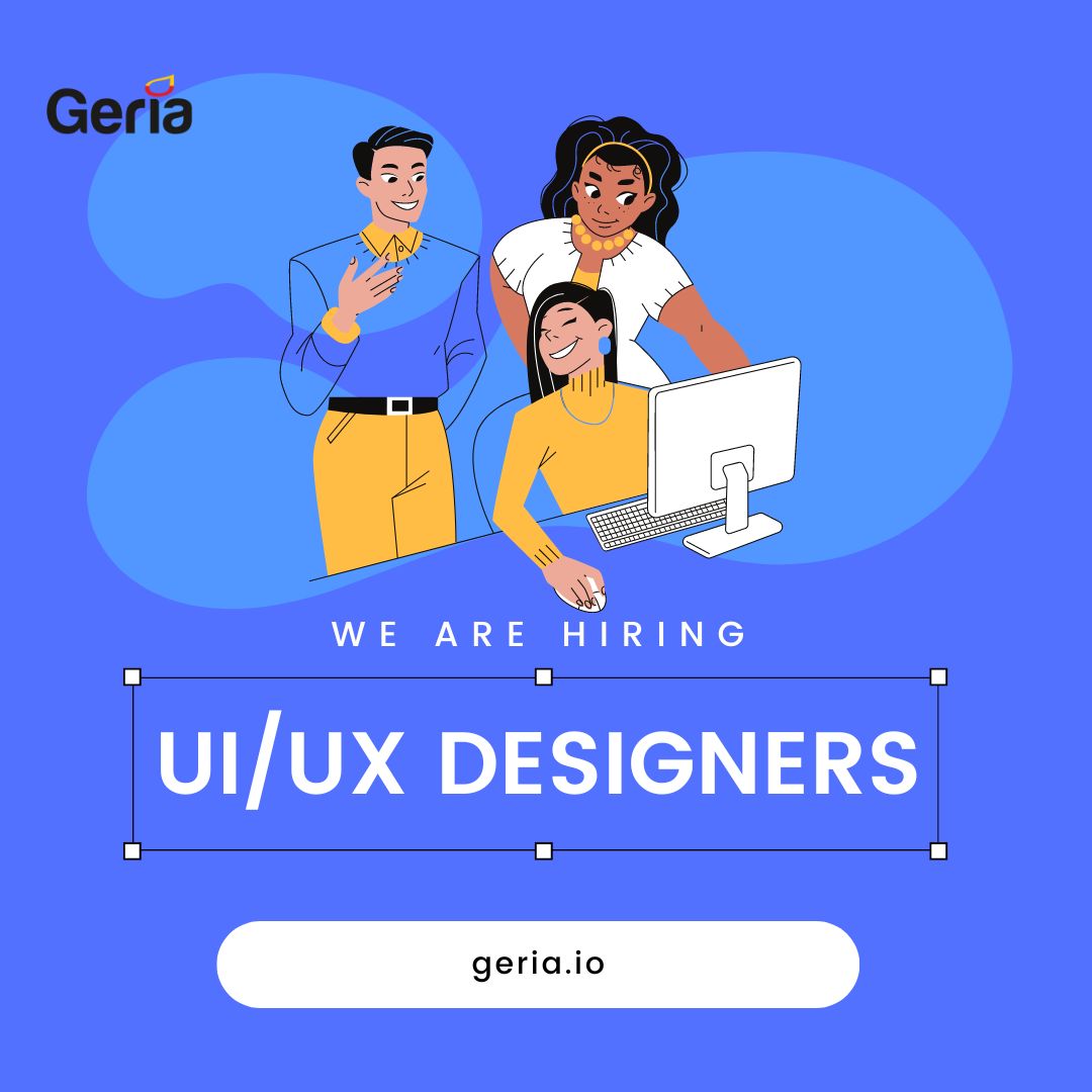 Remote UI/UX Designers Needed at Geria(dot)io