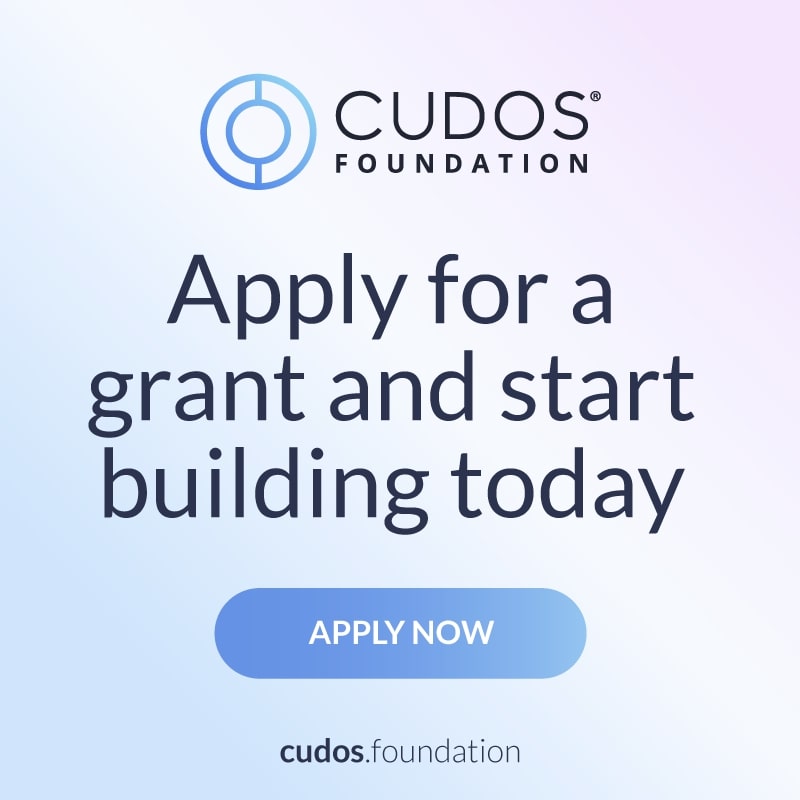 2023 Cudos Foundation Grant Program (Request From $5,000 to $250,000 USD)
