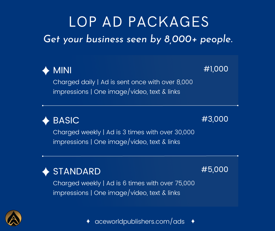 LOP Ad Packages