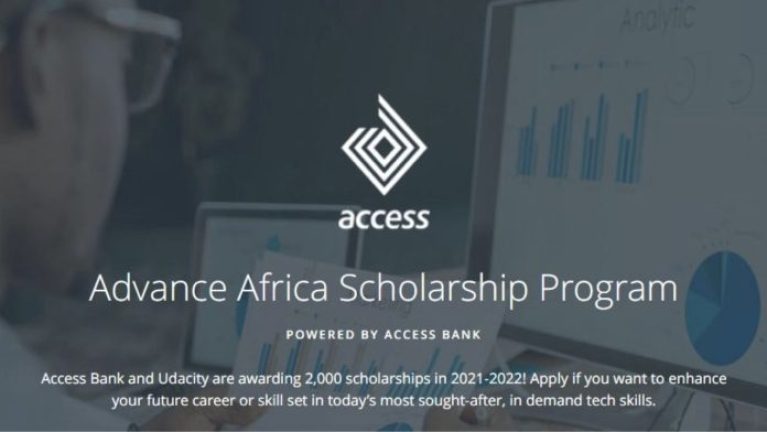 APPLY: 2023 Udacity/Access Bank Advance Africa Scholarship Program for African Students