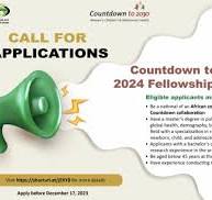 Countdown Fellowship Program 2024 for African Researchers