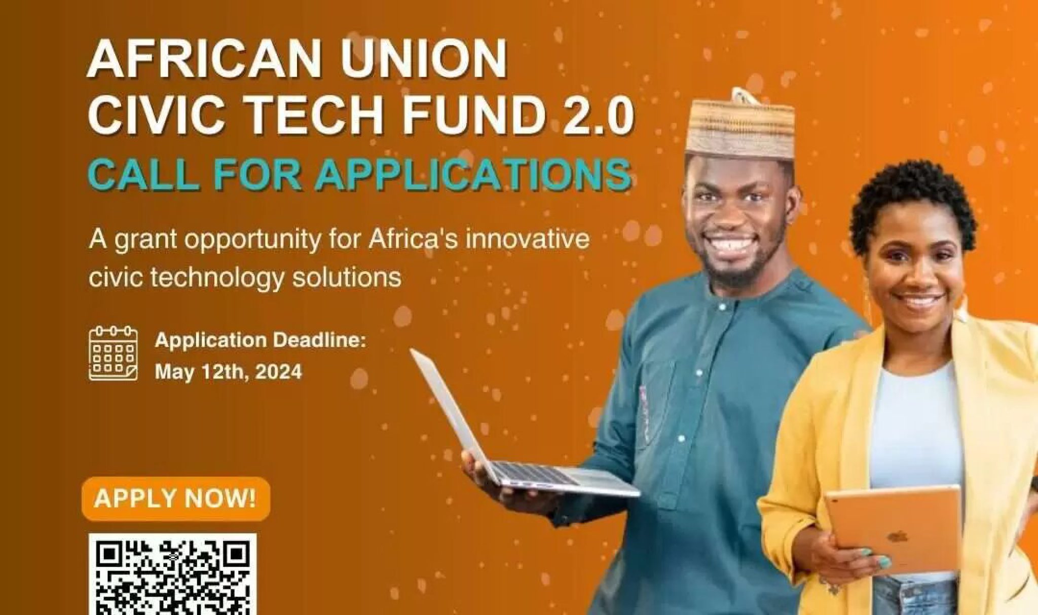 Call for ApplicationsThe African Union Civic Tech Fund 2.0 Latest